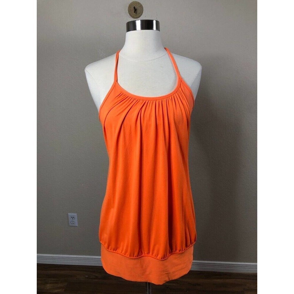 Lululemon No Limits Bra Tank Top Orange Size 8